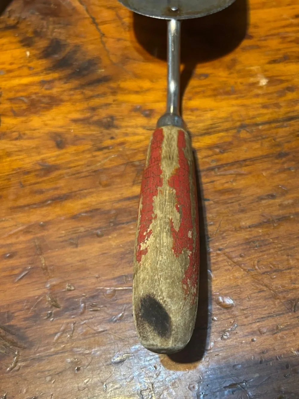 Antique kitchen  tool lot egg beater and flipper spatula